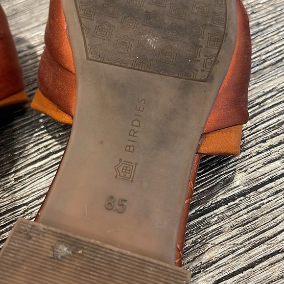 Birdies The Songbird Mules / Slides in Copper Penny (Golden Orange) 8.5 - Picture 8 of 9
